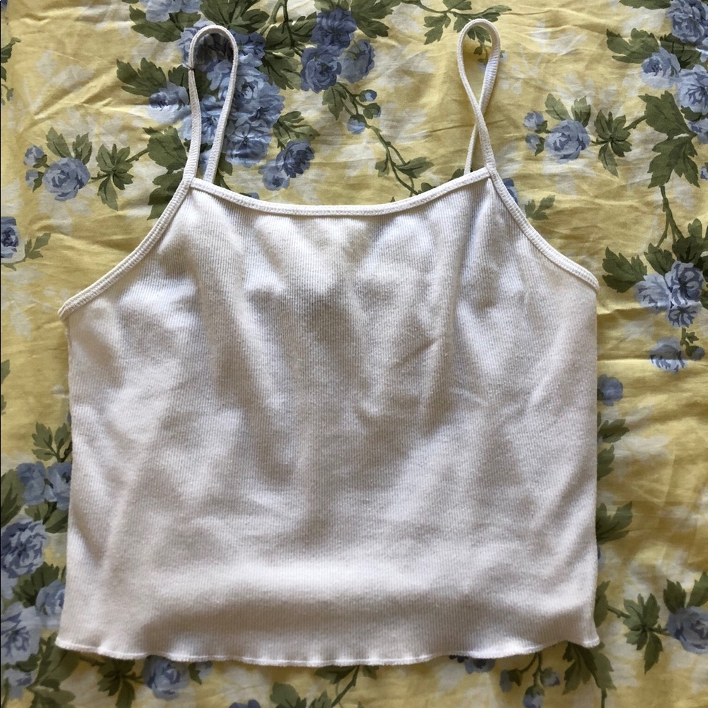 forever 21 white tank
